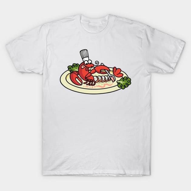 Lobster T-Shirt by byTxemaSanz